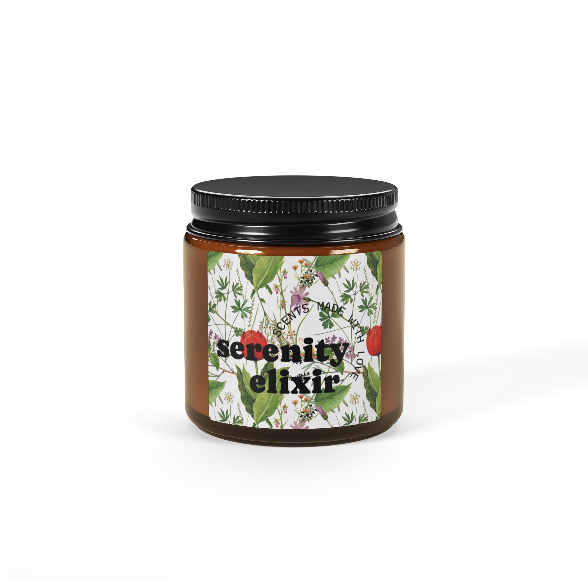 Serenity Elixir (Lavender Sage) Soy Candle