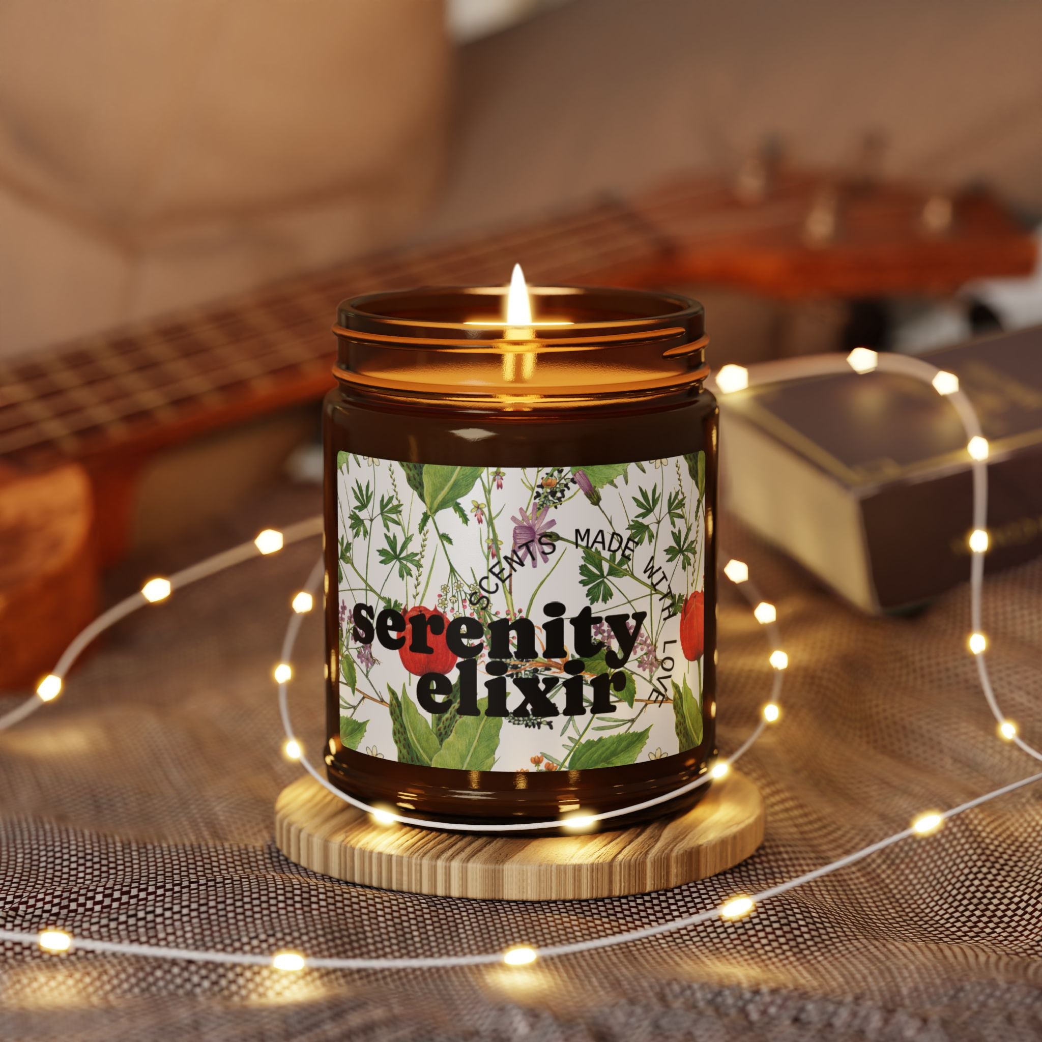 Serenity Elixir (Lavender Sage) Soy Candle