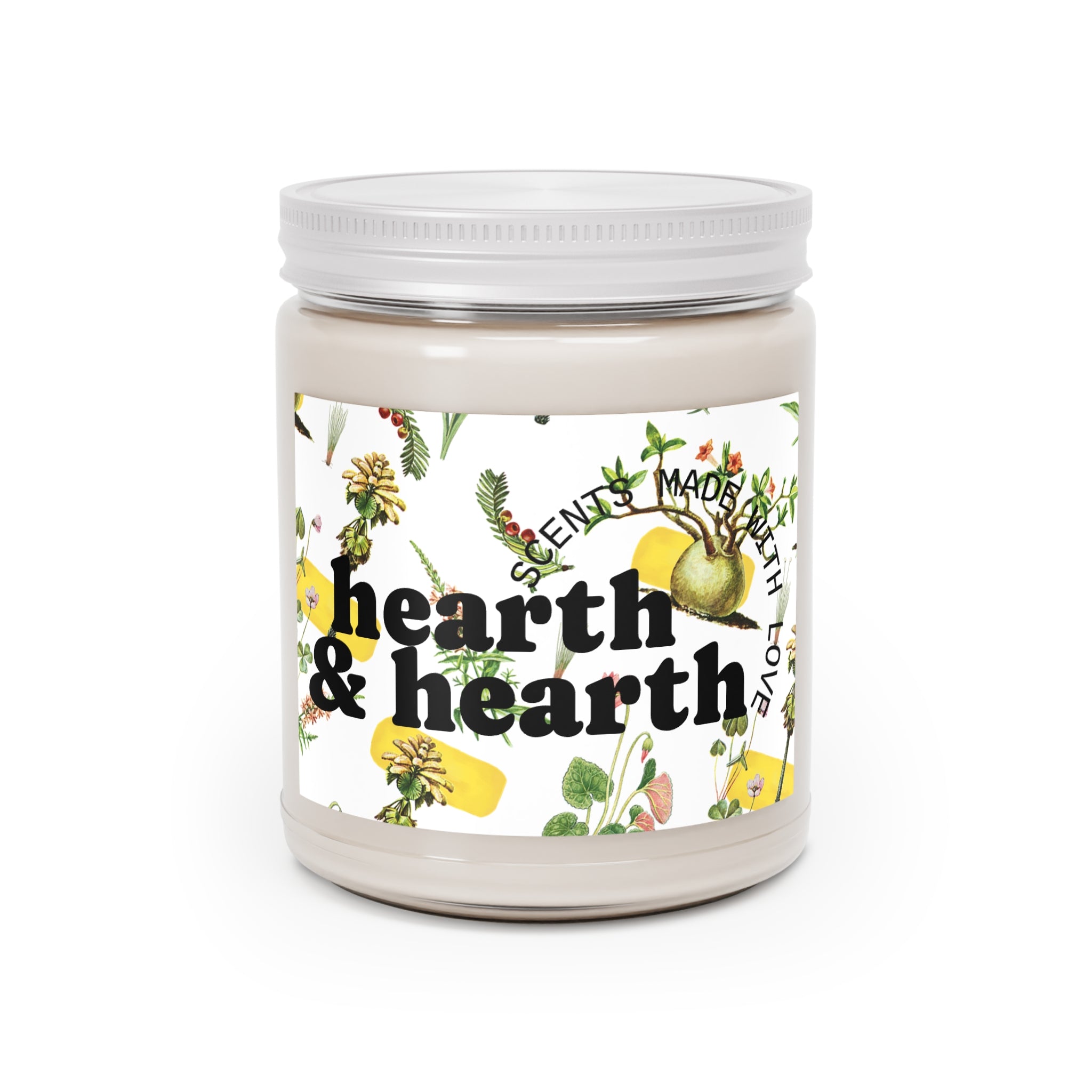 Scented Candle - Hearth & Hearth | Relaxing Aromatherapy, Home Decor, Gift for Any Occasion, Eco-Friendly, Hand-Poured