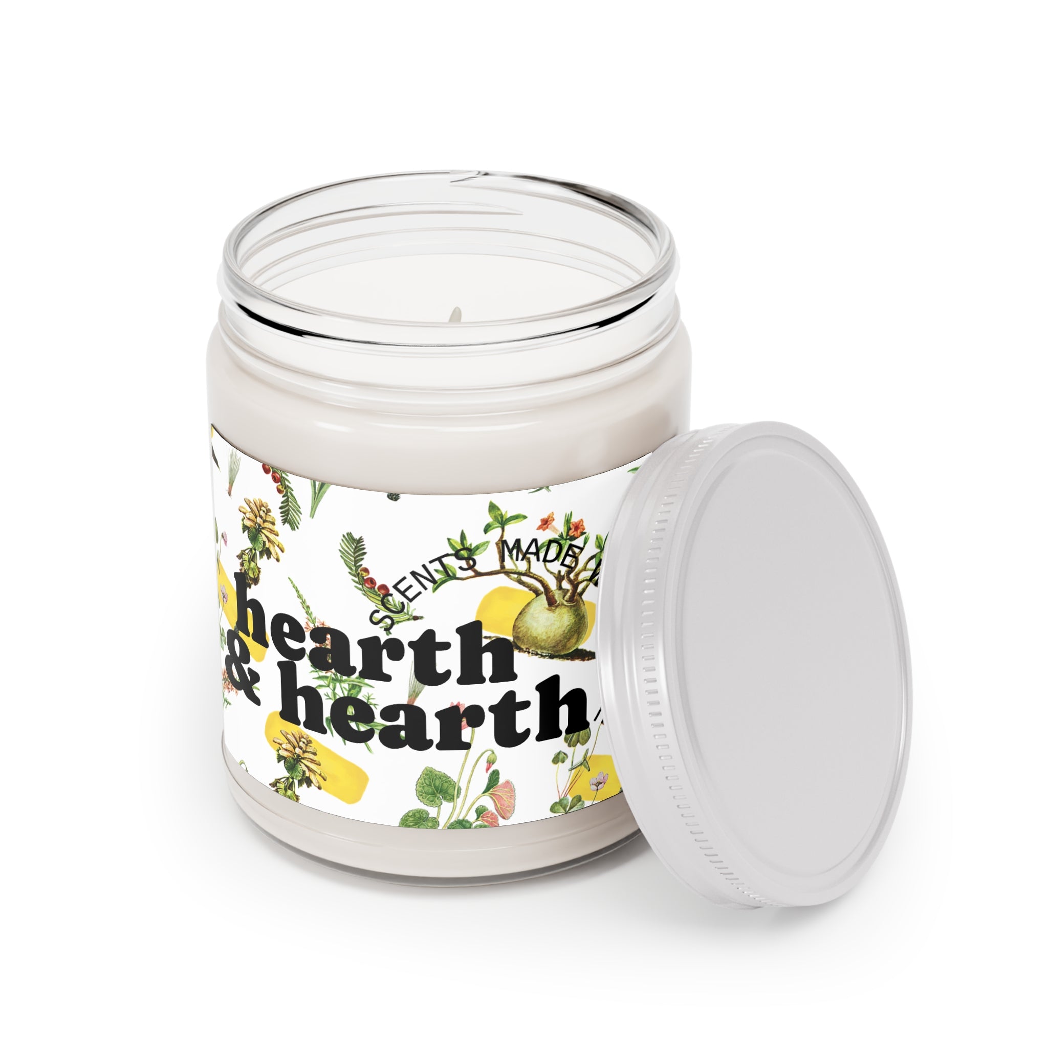 Scented Candle - Hearth & Hearth | Relaxing Aromatherapy, Home Decor, Gift for Any Occasion, Eco-Friendly, Hand-Poured