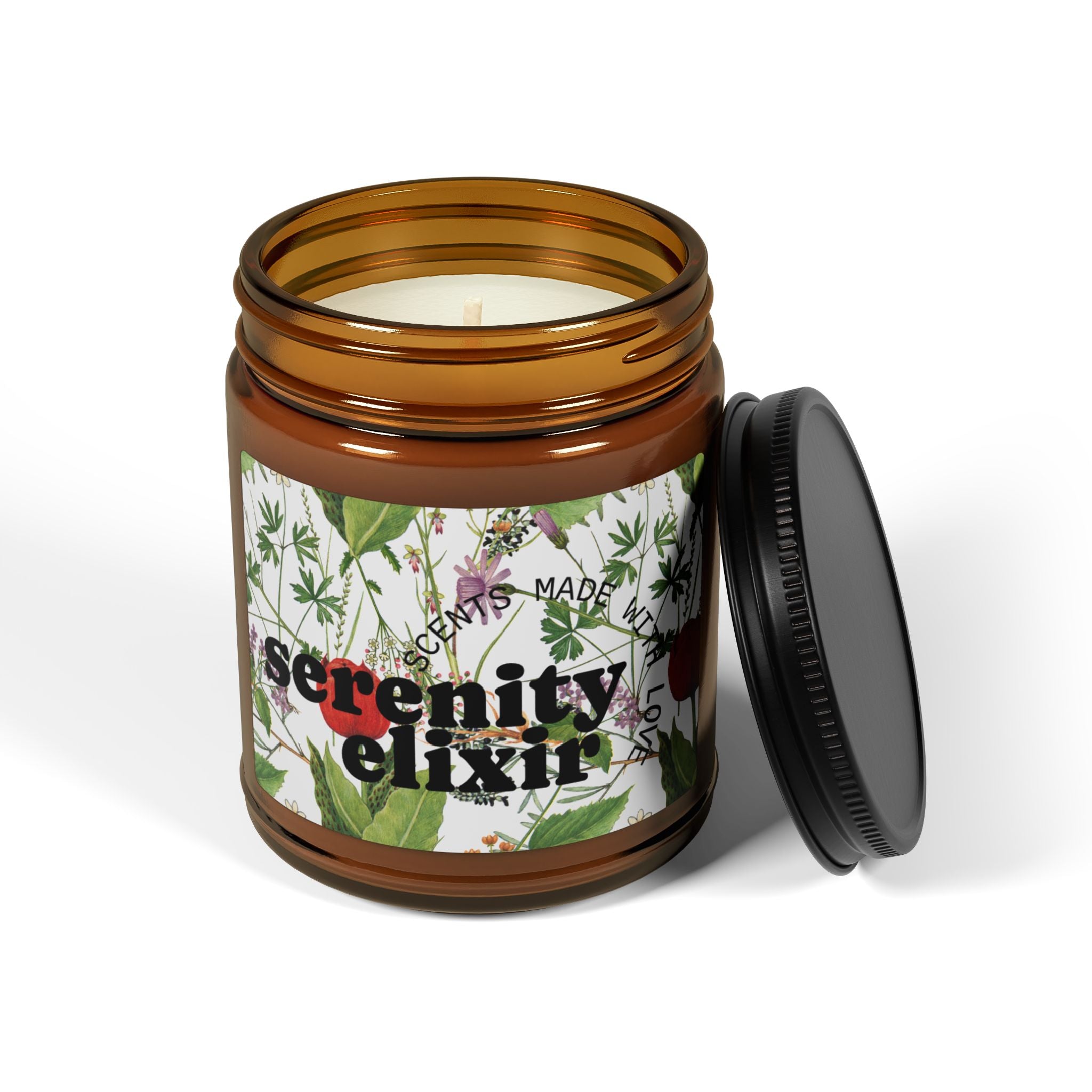 Serenity Elixir (Lavender Sage) Soy Candle