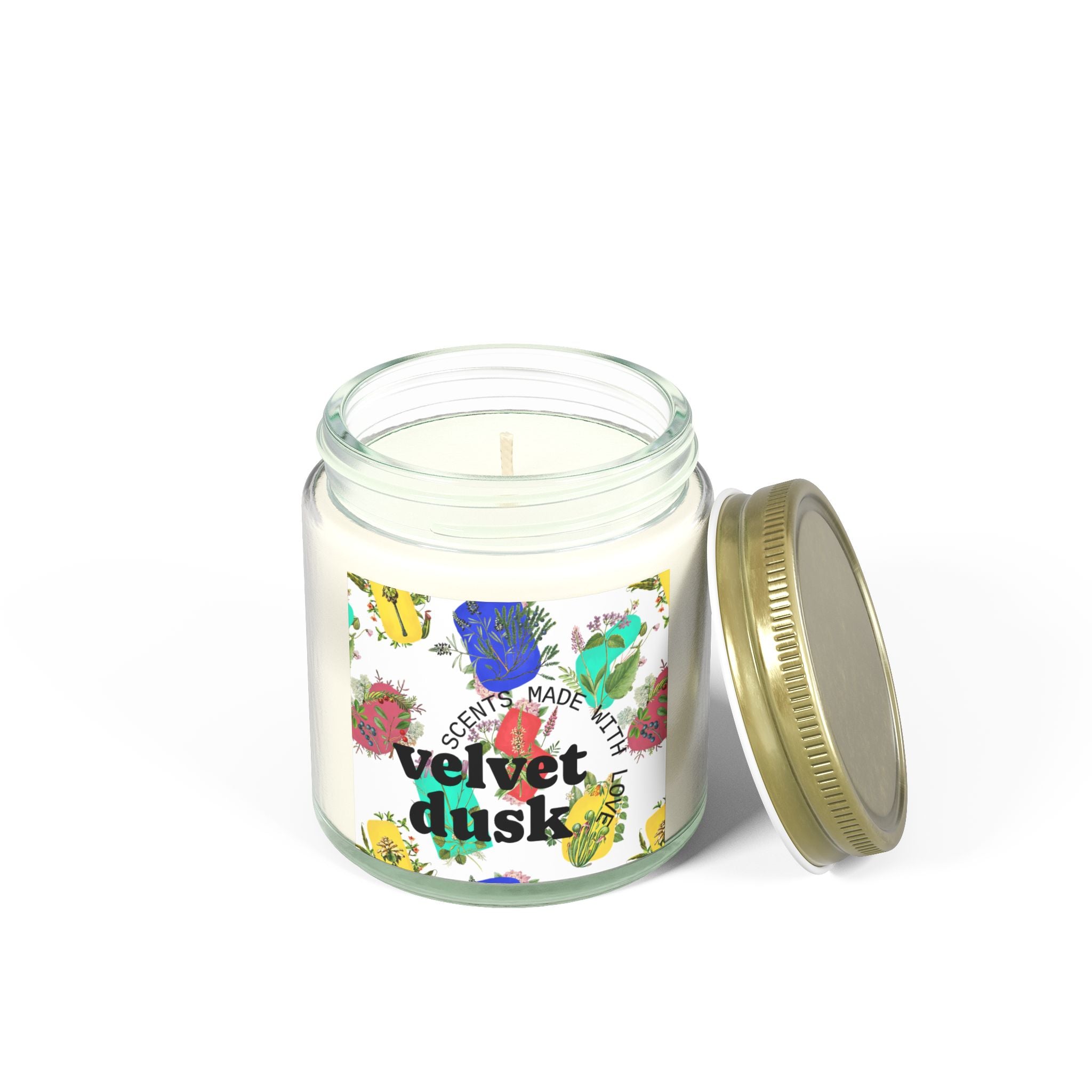 Velvet Dusk (Vanilla Blackberry) Scented Candles, Aromatherapy Candle, Home Decor, Gift for Her, Relaxation Candle, Eco-Friendly Candle