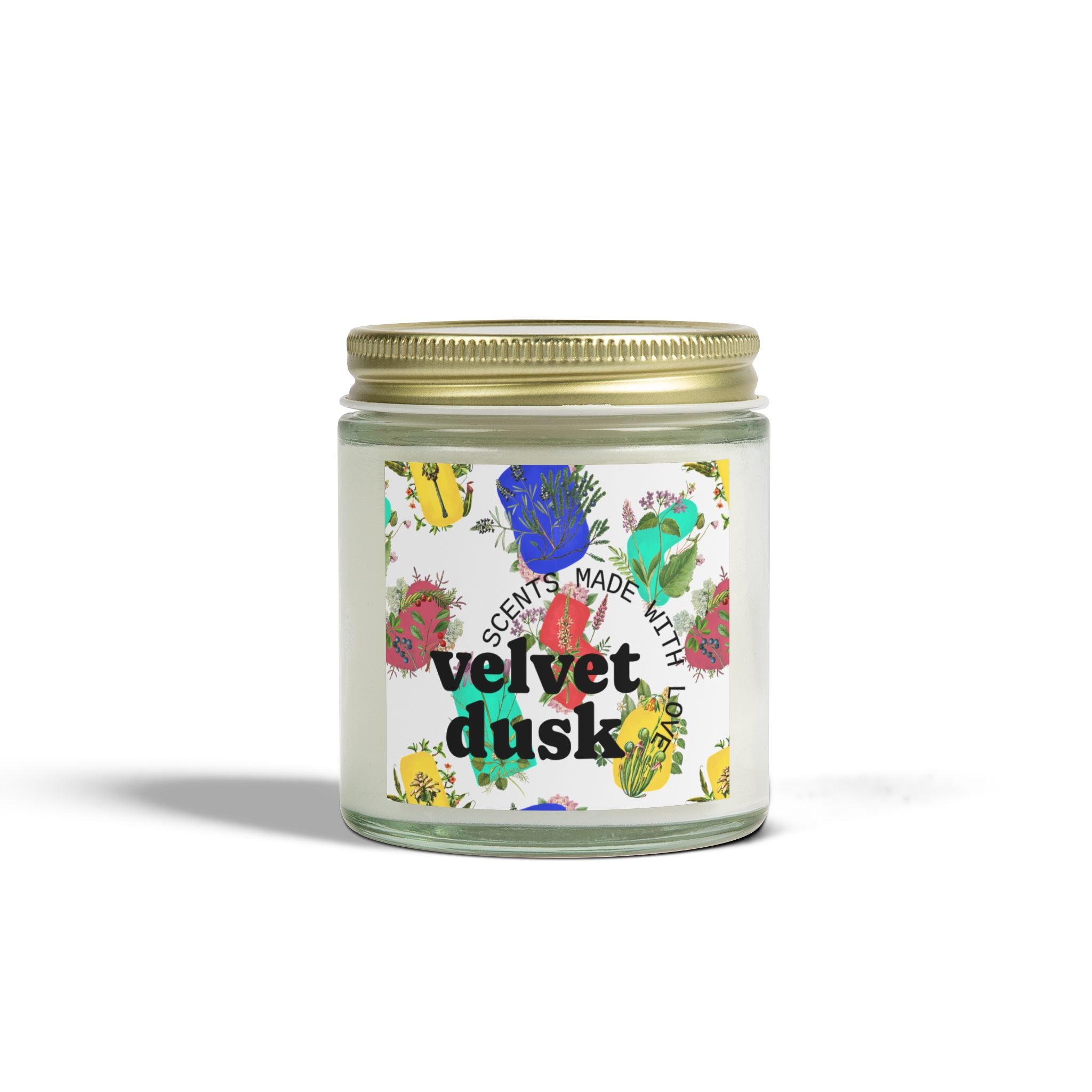 Velvet Dusk (Vanilla Blackberry) Scented Candles, Aromatherapy Candle, Home Decor, Gift for Her, Relaxation Candle, Eco-Friendly Candle