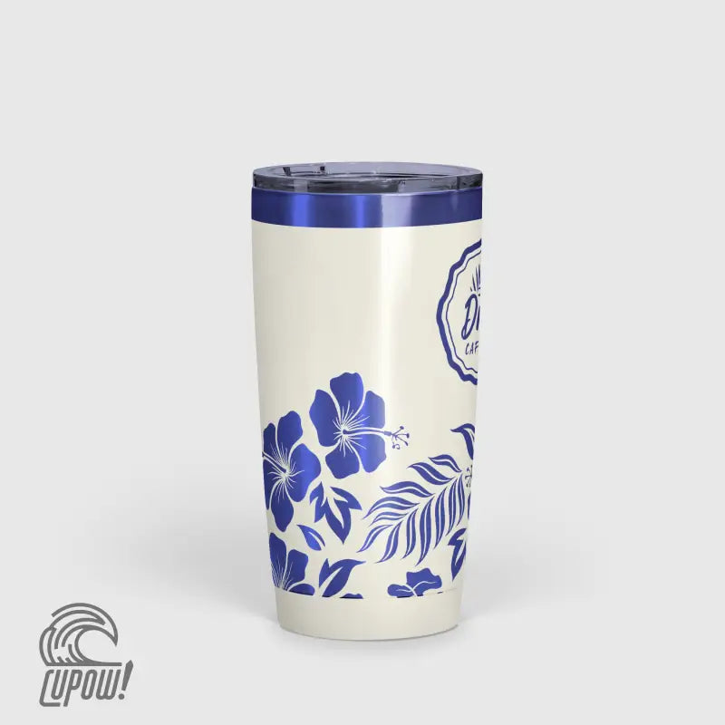 Drift x Cupow! Blue Plated Collaboration Tumbler