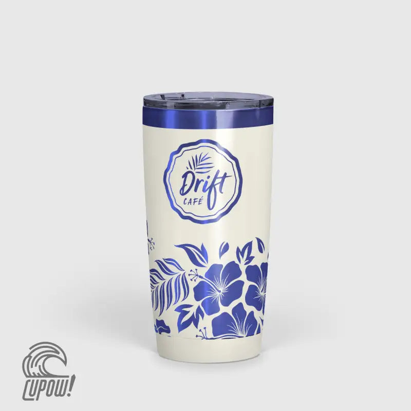 Drift x Cupow! Blue Plated Collaboration Tumbler