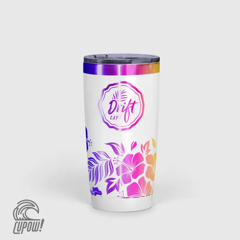 Drift x Cupow! Rainbow Plated Collaboration Tumbler