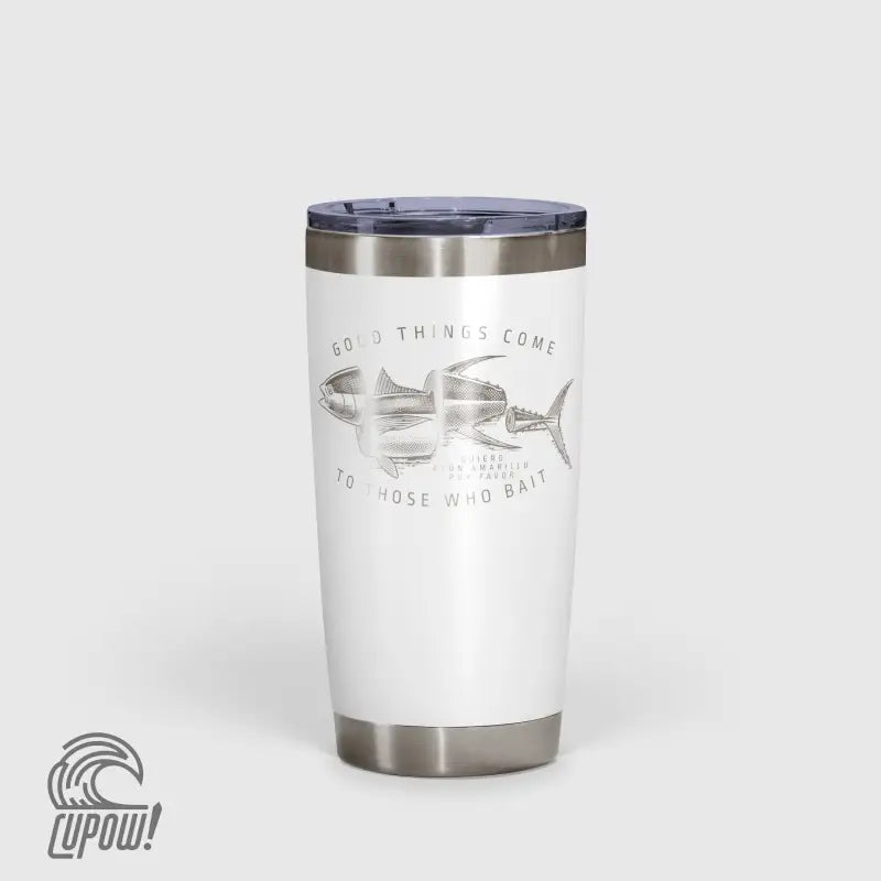 Hook, Line, and Drinker - Yellowfin Tuna Please Tumbler 20oz