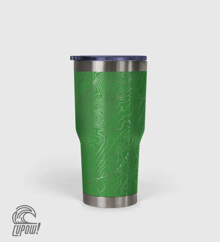 Peak Perspective - The Topo All Over Design Tumbler 30oz