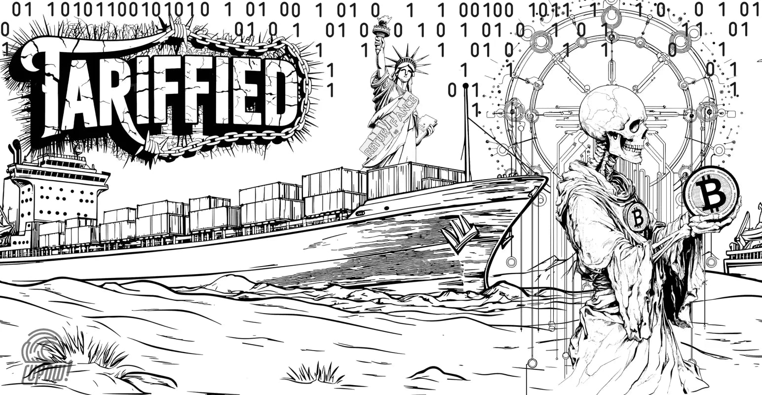 Tariffied—Halo of Broken Commerce (FREE LASER FILE DOWNLOAD)