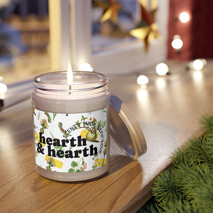 Scented Candle - Hearth & Hearth | Relaxing Aromatherapy, Home Decor, Gift for Any Occasion, Eco-Friendly, Hand-Poured