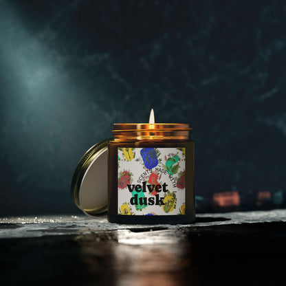 Velvet Dusk (Vanilla Blackberry) Scented Candles, Aromatherapy Candle, Home Decor, Gift for Her, Relaxation Candle, Eco-Friendly Candle