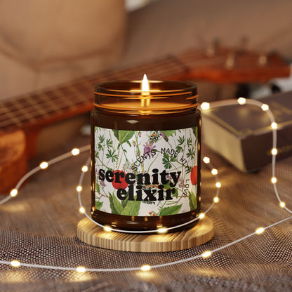Serenity Elixir (Lavender Sage) Soy Candle