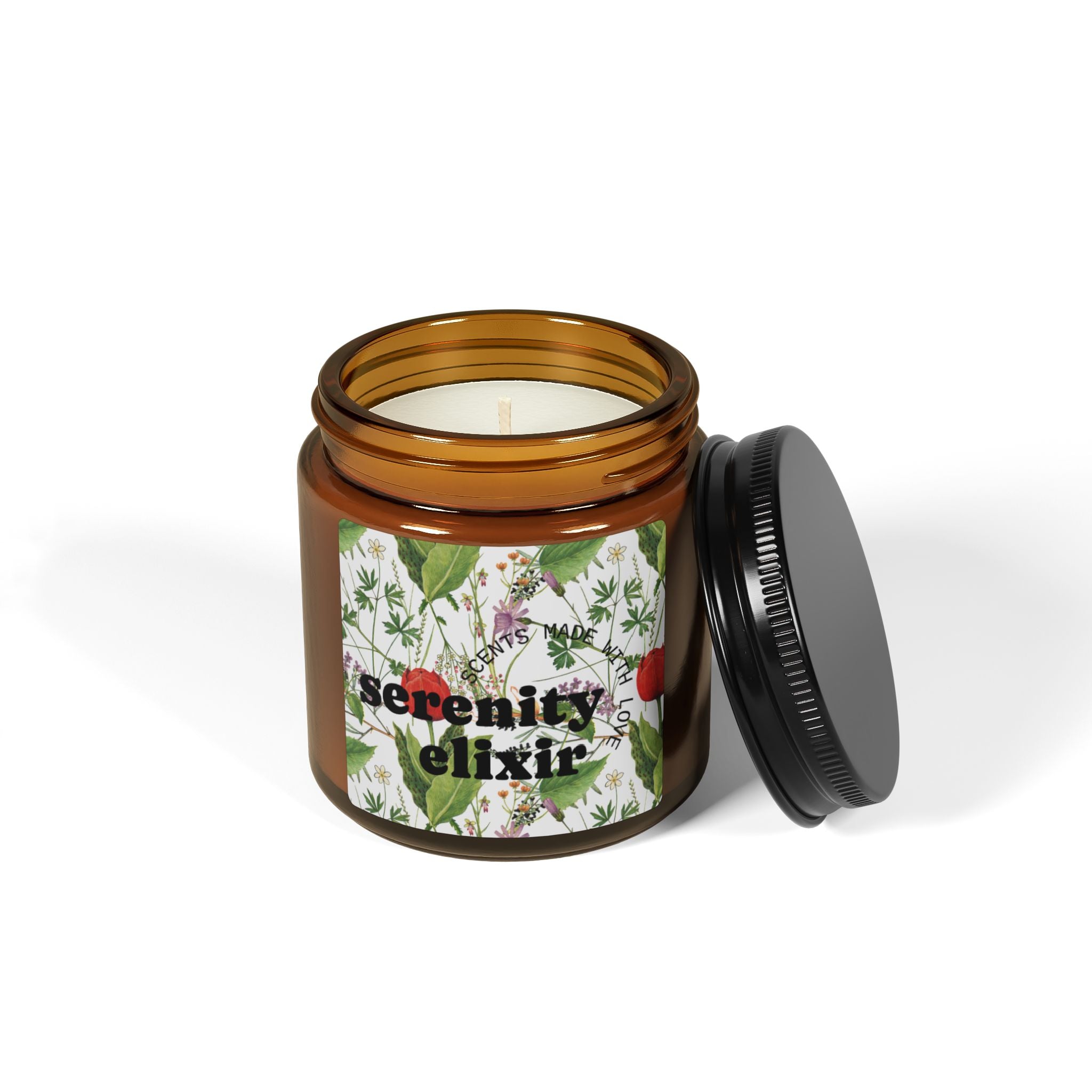 Serenity Elixir (Lavender Sage) Soy Candle