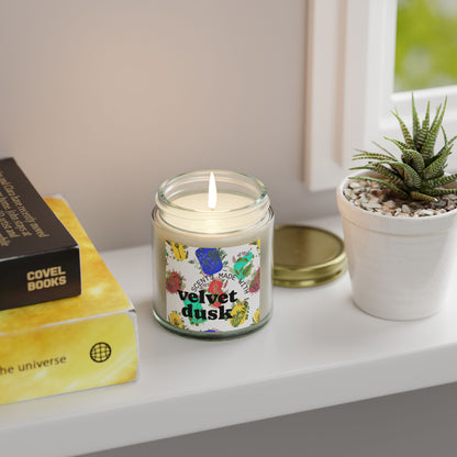 Velvet Dusk (Vanilla Blackberry) Scented Candles, Aromatherapy Candle, Home Decor, Gift for Her, Relaxation Candle, Eco-Friendly Candle