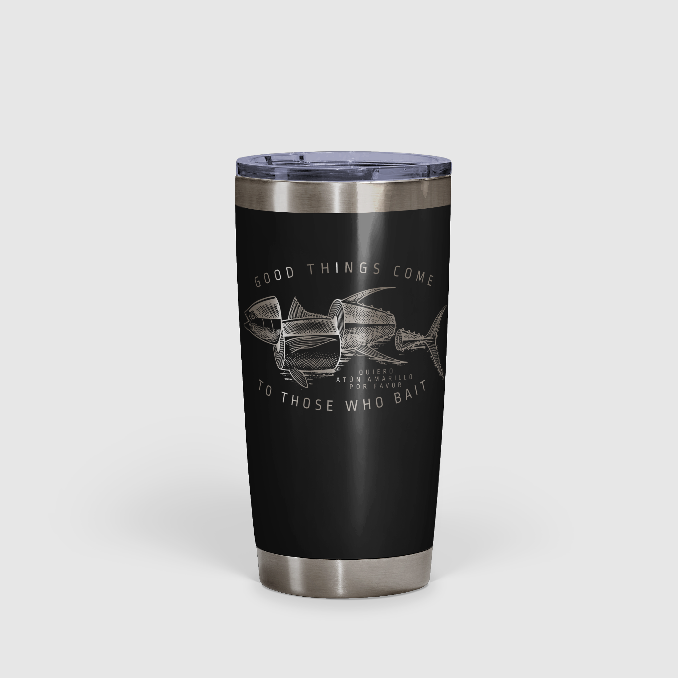 Hook, Line, and Drinker - Yellowfin Tuna Please Tumbler 20oz