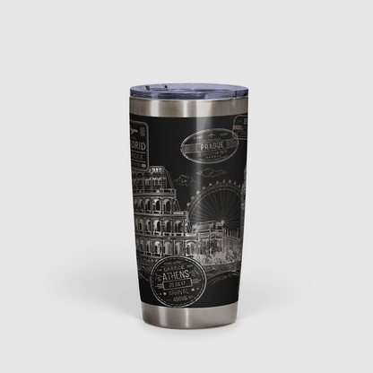 Explore The World Tumbler 20oz