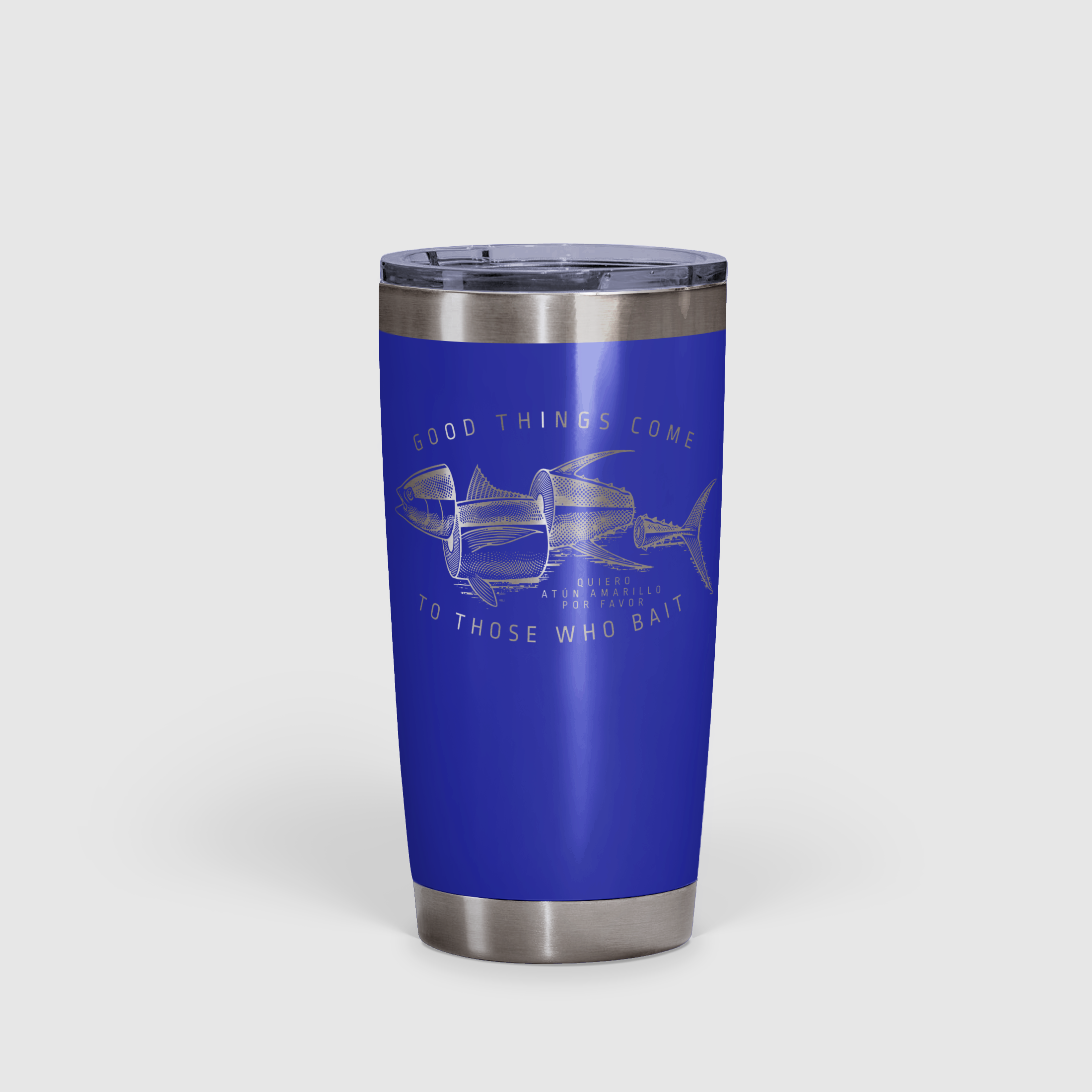 Hook, Line, and Drinker - Yellowfin Tuna Please Tumbler 20oz