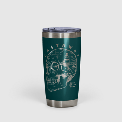 Castaway - Don't Get Tide Down Tumbler 20oz