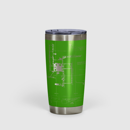 Denver International (DEN) Airport Diagram Tumbler 20oz