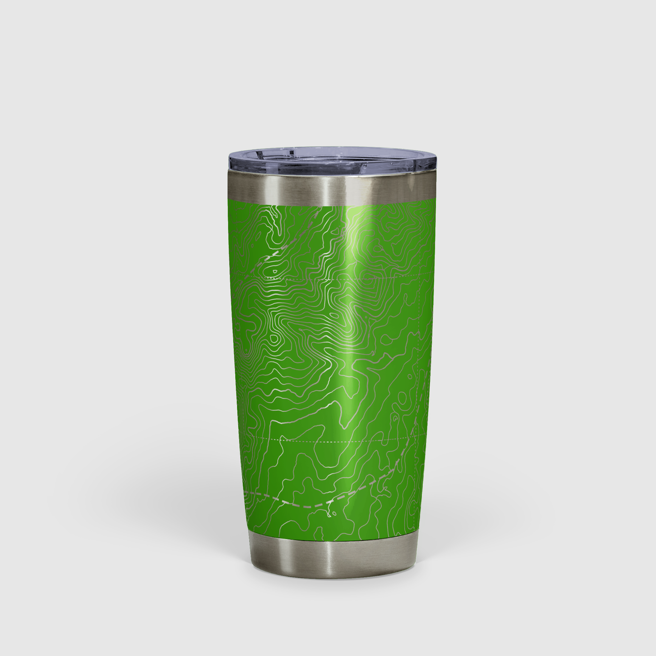 Peak Perspective - The Topo All Over Design Tumbler 20oz