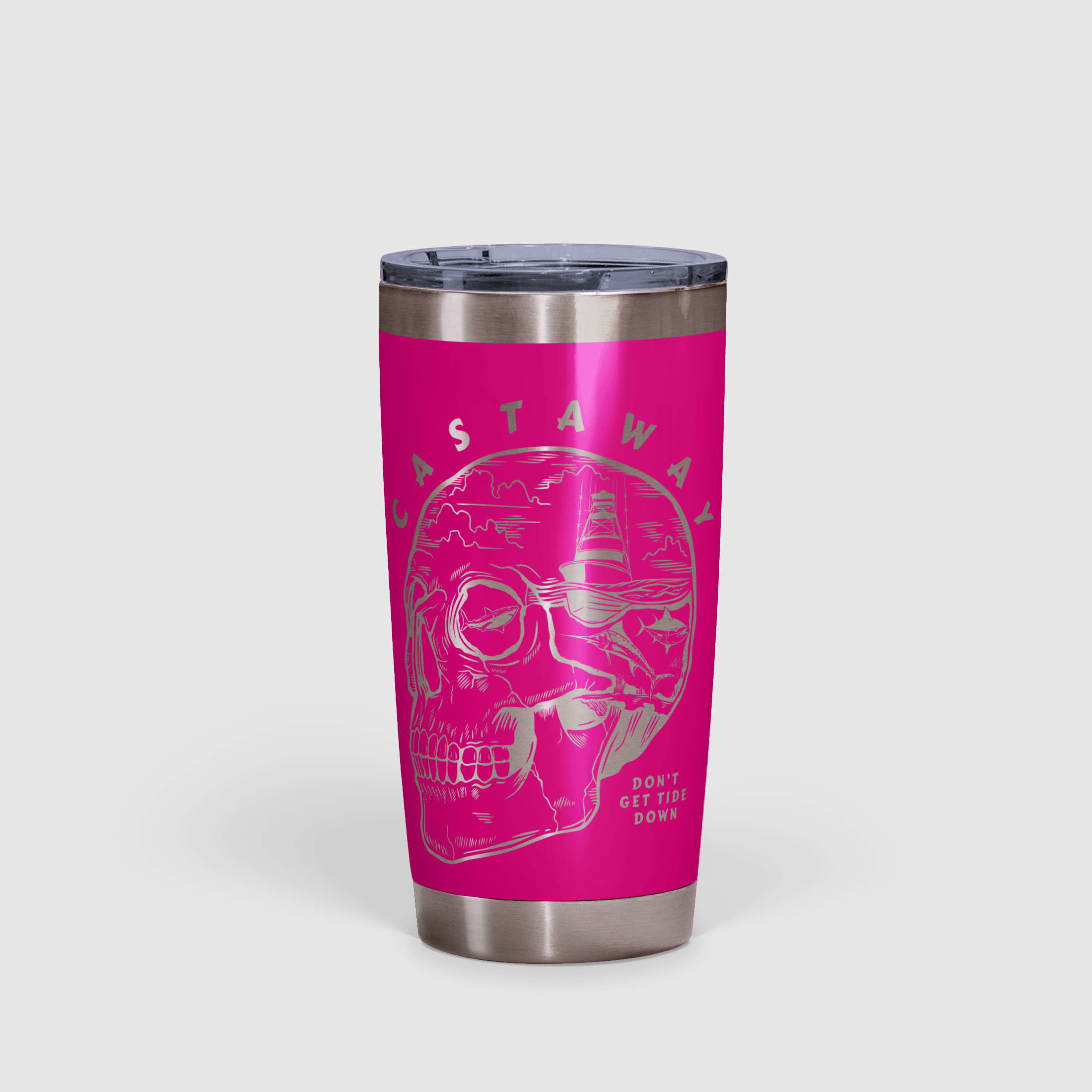 Castaway - Don't Get Tide Down Tumbler 20oz