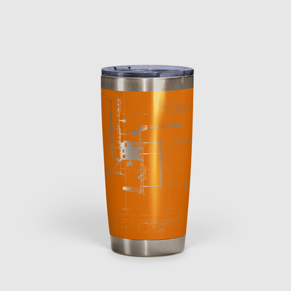 Denver International (DEN) Airport Diagram Tumbler 20oz