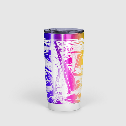 Dorado Dreams in Technicolor Mahi-Mahi Tumbler 20oz