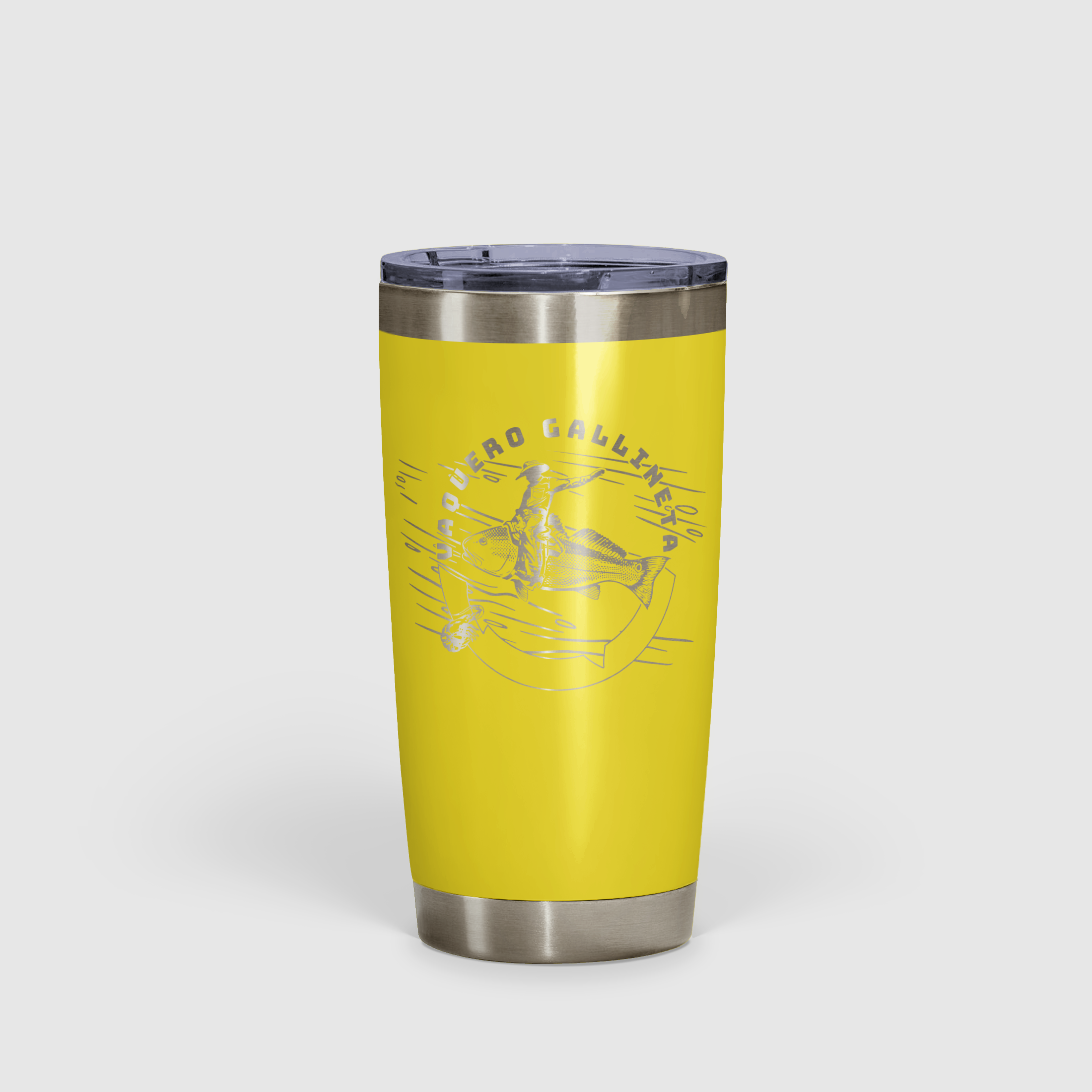 Vaquero Gallineta - The Redfish Cowboy Original Tumbler 20oz