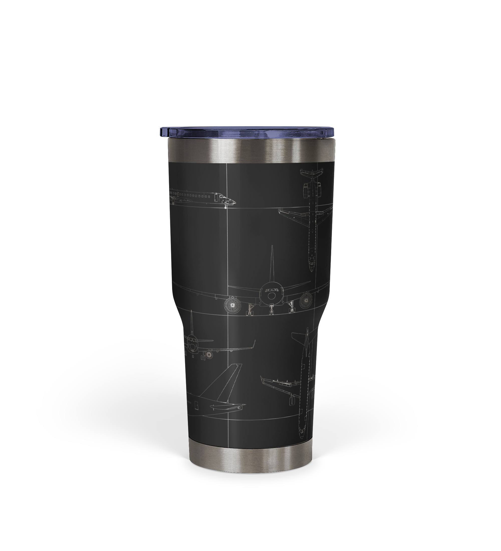 Hartsfield–Jackson Atlanta International (ATL) Airport Diagram Tumbler 30oz