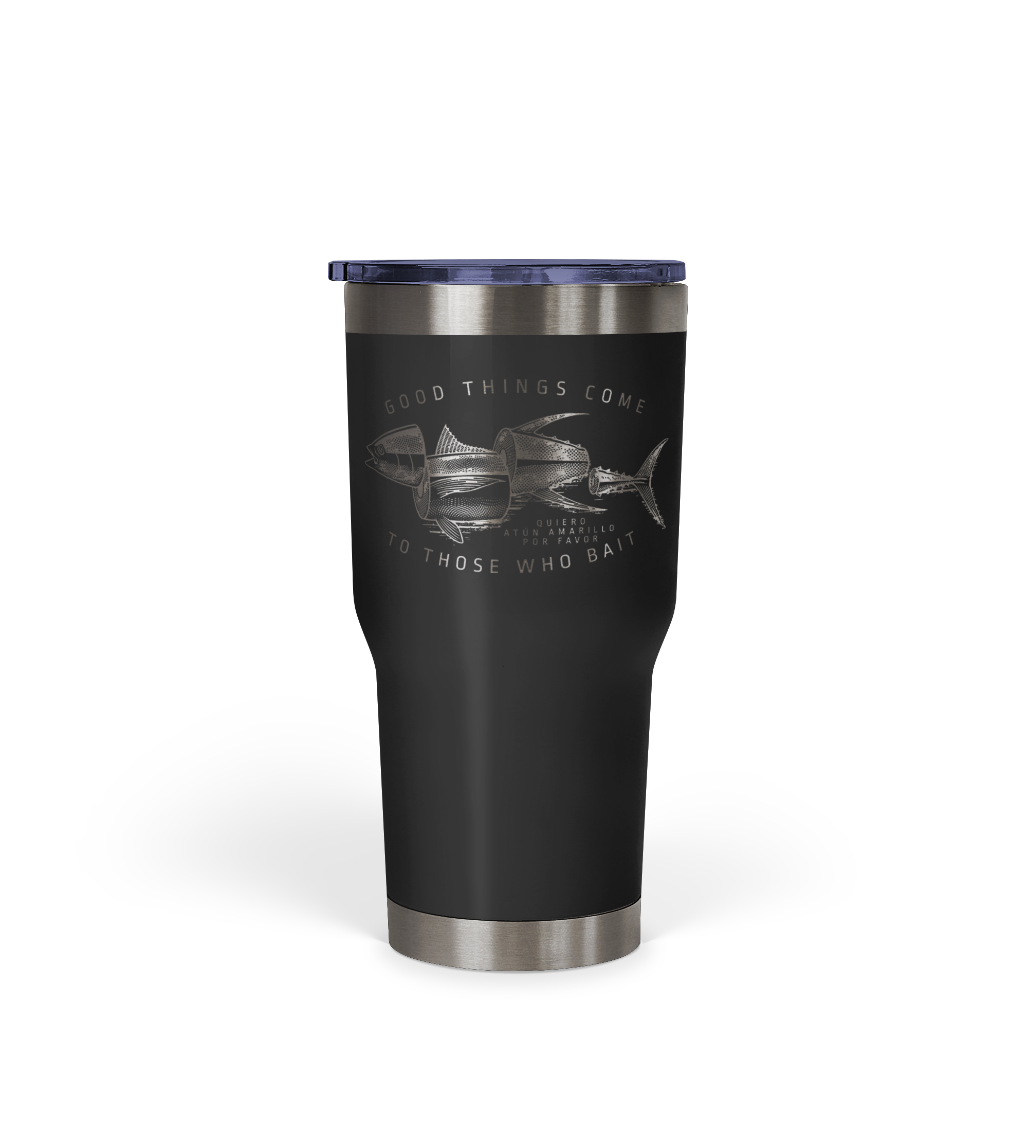 Hook, Line, and Drinker - Yellowfin Tuna Please Tumbler 30oz