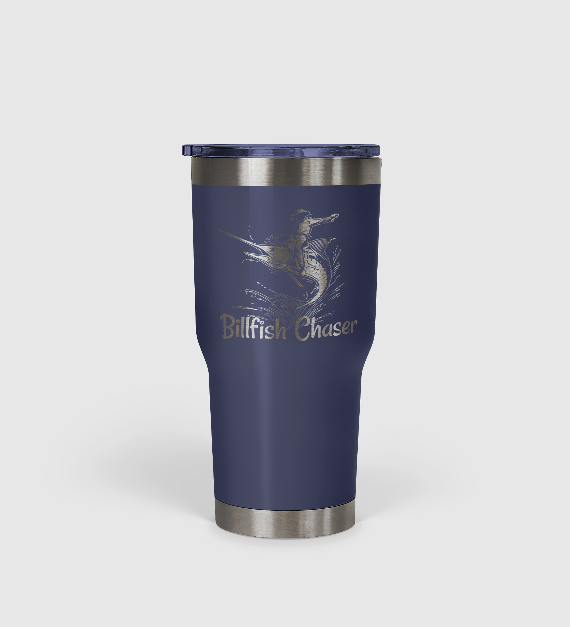 Billfish Chaser - Marlin Cowboy Tumbler 30oz