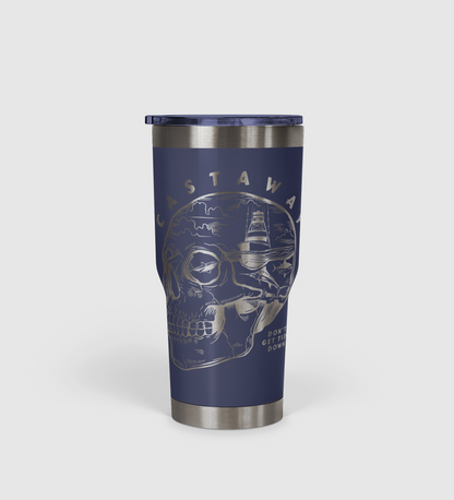 Castaway - Don't Get Tide Down Tumbler 30oz