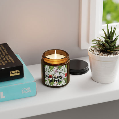 Serenity Elixir (Lavender Sage) Soy Candle