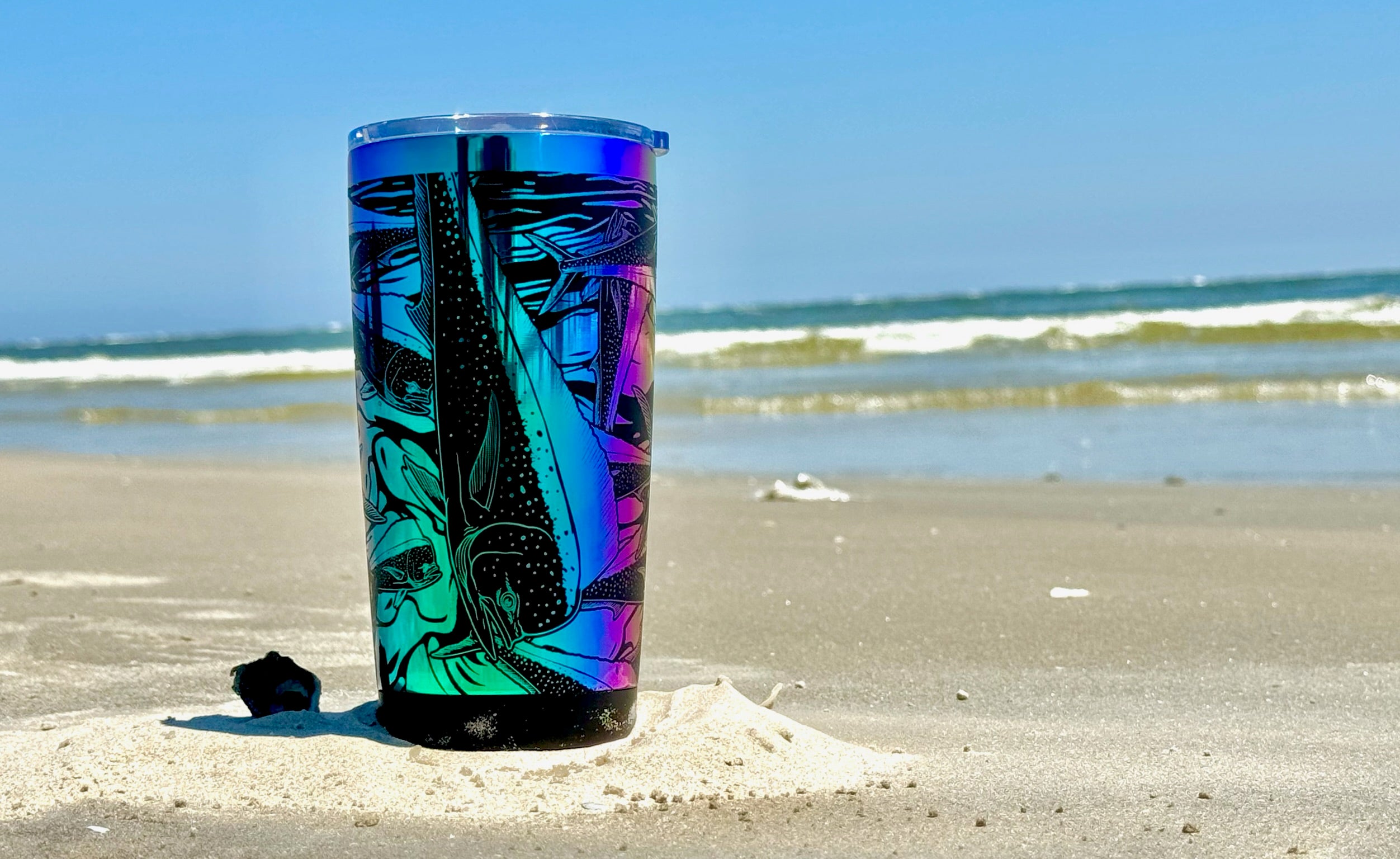 Dorado Dreams in Technicolor Mahi-Mahi Tumbler 20oz