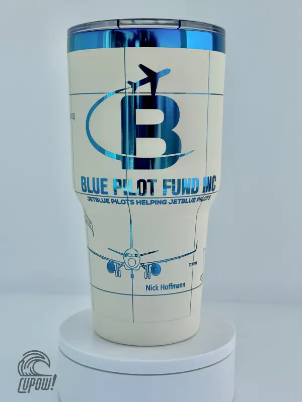 Blue Pilot Fund 30 oz Cup