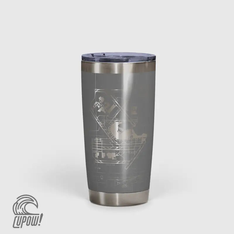 Chicago O'hare (ORD) Airport Diagram Tumbler 20oz