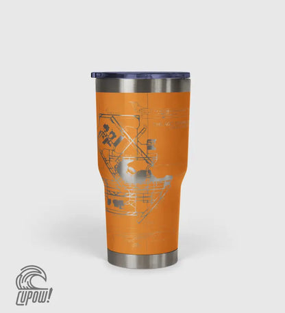 Chicago O'hare (ORD) Airport Diagram Tumbler 30oz