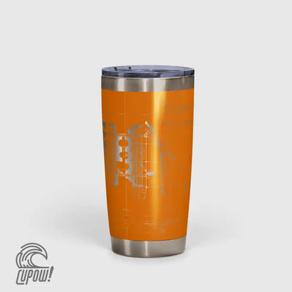 Dallas-Fort Worth International (DFW) Airport Diagram Tumbler 20oz