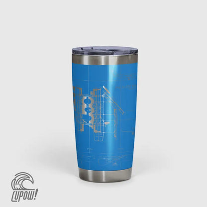 Dallas-Fort Worth International (DFW) Airport Diagram Tumbler 20oz