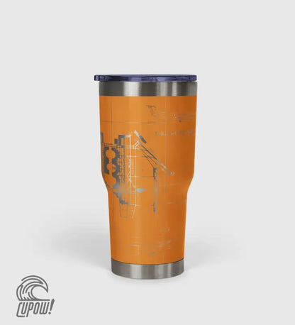 Dallas-Fort Worth International (DFW) Airport Diagram Tumbler 30oz