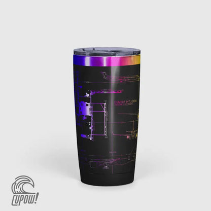 Denver International (DEN) Airport Diagram Tumbler 20oz