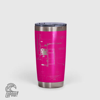 Denver International (DEN) Airport Diagram Tumbler 20oz