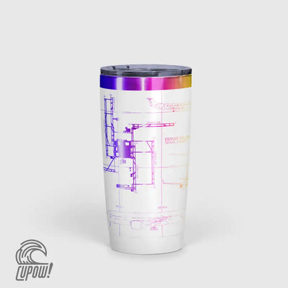 Denver International (DEN) Airport Diagram Tumbler 20oz