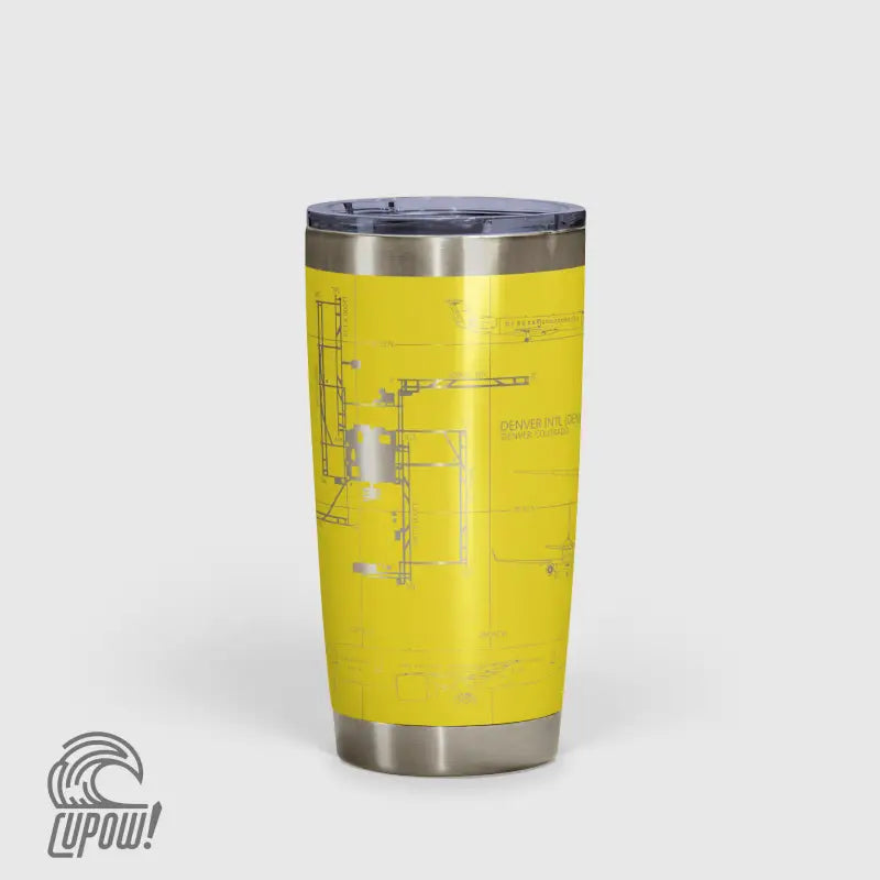 Denver International (DEN) Airport Diagram Tumbler 20oz