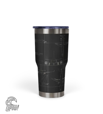 Denver International (DEN) Airport Diagram Tumbler 30oz