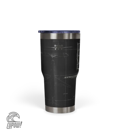 Denver International (DEN) Airport Diagram Tumbler 30oz