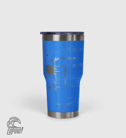 Denver International (DEN) Airport Diagram Tumbler 30oz