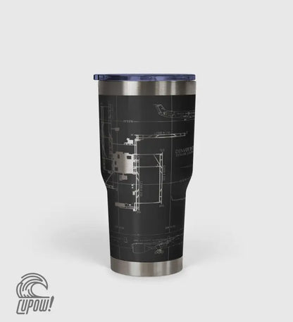 Denver International (DEN) Airport Diagram Tumbler 30oz