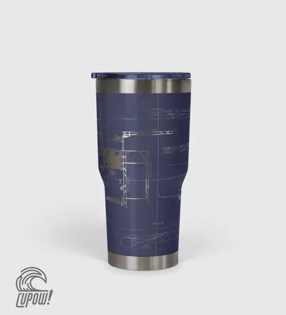 Denver International (DEN) Airport Diagram Tumbler 30oz