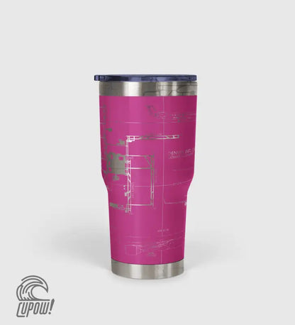 Denver International (DEN) Airport Diagram Tumbler 30oz